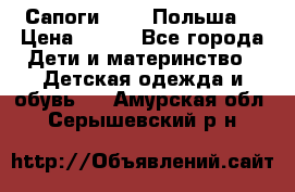 Сапоги Demar Польша  › Цена ­ 550 - Все города Дети и материнство » Детская одежда и обувь   . Амурская обл.,Серышевский р-н